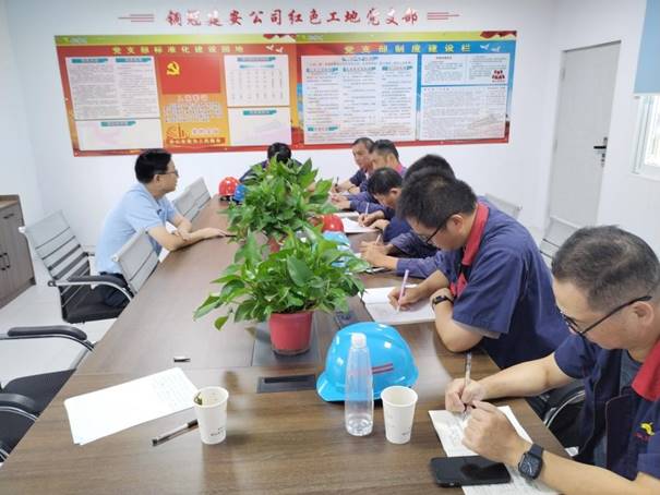 公司開展第三季度安全、環(huán)保、消防綜合檢查 